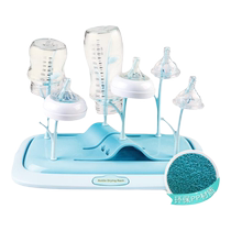 Baby bottle drying rack portable drain rack drying rack baby bottle dust-proof storage storage bracket