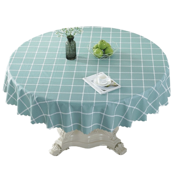 Round table tablecloth waterproof, oil-proof and anti-scalding pvc restaurant Round table tablecloth waterproof, oil-proof and anti-scalding pvc restaurant