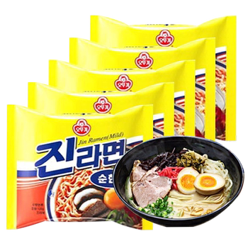 Tumbler korean imported spicy noodle soup 120g*5