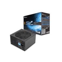 SEASONIC Haiyun Power S12III 550W Bronze Direct Output Intelligent Temperature Control LLC Architecture Backplane Cabling