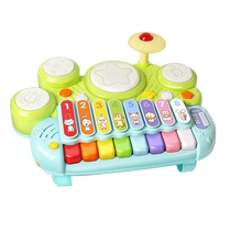 Guyu electronic keyboard childrens toys 1 to 3 years old 2 babies 6 months early education educational music enlightenment piano and drums