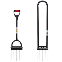 Ground plowing and loosening artifact hoe shovel land reclamation artificial agricultural tools steel fork deep tiller agricultural tools