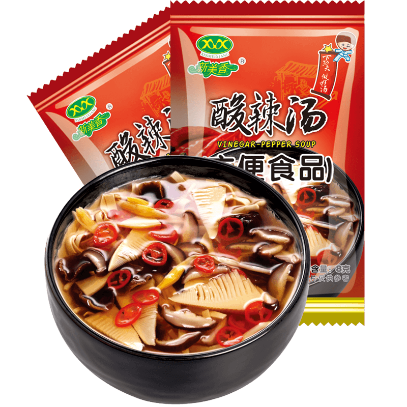 速食酸辣汤8g即食汤料商用小包装方便早餐冲泡汤包