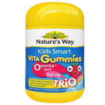 Natures Way Australia Canon Min Omega 3 Deep sea fish oil Children dha Soft Sugar 60 grains