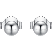 Chao Acer Platinum Series Pearl Platinum Earrings PT950 Earrings Platinum Womens Special Hollow Work Cost 100