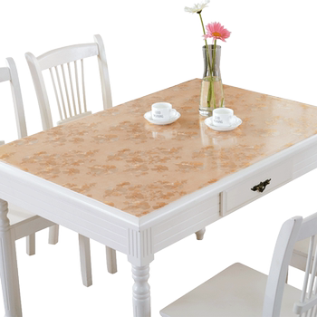 Tablecloth anti-scalding no-wash glass crystal plate tablecloth Tablecloth anti-scalding no-wash glass crystal plate tablecloth