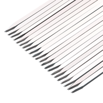 Barbecue utensils stainless steel barbecue skewers mutton skewers signature barbecue skewers flat skewers iron skewers round grilling needles barbecue skewers