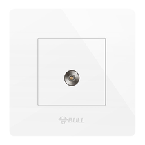 Bull TV socket cable TV socket closed circuit TV cable TV socket TV switch panel G07 white