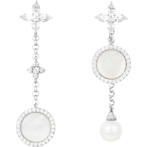 APM Monaco star mother-of-pearl earrings womens earrings and earrings gift for your girlfriend fashionable and avant-garde