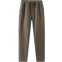 Handsome coton lin Chinois Vent avec des pantalons pour hommes style chinois printemps et pantalon dautomne dans les vêtements Han Tanghabillement Retro pour hommes