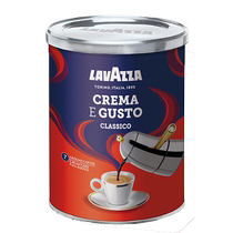 LAVAZZA Italy original imported CremaEGusto freshly ground strong coffee powder deep roasted 250g