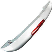Suitable for 06-17 Lingzhi rear spoiler with lights Dongfeng Fengxing M33 V3 M5L rear spoiler with paint modification without damage