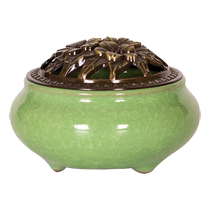 Moxa incense burner moxa grass incense burner household indoor moxa incense moxa leaves moxa velvet moxibustion moxa stick incense burner incense burner