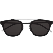 Chinese Valentines Day gift] YSL Saint Laurent Unisex CLASSIC SL 28 matte black sunglasses