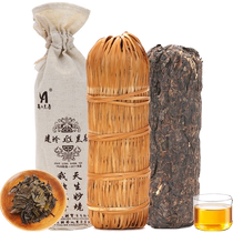 Anhua Black Tea Official Flagship Store Official Hunan Specialty Jianling Eight Years Old Tea Sixteen Liang Flower Rolls as Gifts