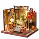 Handmade diy cabin Chinese style attic blind box scene model assembled toys creative birthday gift for women