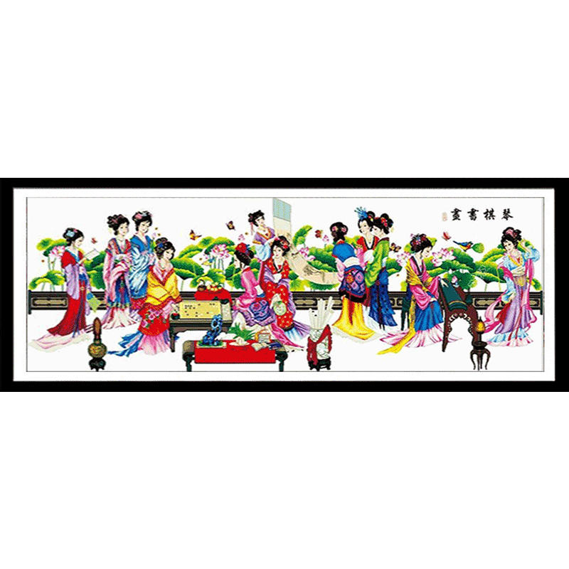 琴棋书画图十字绣- Top 100件琴棋书画图十字绣- 2026年7月更新- 淘宝 