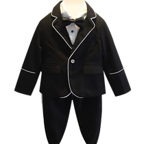 Boys suits childrens spring and autumn handsome British style suits boys birthday formal wear western style dresses childrens suits