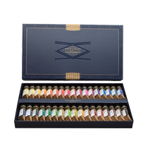 South Koreas MijELLO gold-grade watercolor pigments imported original artist-grade set art-specific solid watercolor MijELLO watercolor packaging gold-packed portable sketching illustrations