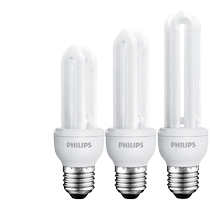 Philips energy-saving light bulb e27 screw mouth home table lamp u type 5w8w11w14w18w23w ultra bright daylight lamp tube