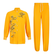 Yun Tai Chi (Ruoyun Design) Elegant Performance Clothes Hand-painted New Tai Chi Clothes Martial Arts Practice Performance Qigong