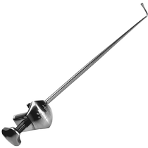 Fishing rudder fish guard needle stainless steel super hard black pit grabbing fish flying big crucian carp tilapia carp decoupler fishing gear