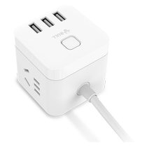 Bull socket USB charging Rubiks cube plug strip multi-functional household power converter plug board wiring board fast charging