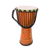 African drum goatskin hand drum Lijiang Yunnan 8 10 12 inch adult adult master professional percussion instrument