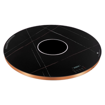 Huatti Belt Hotpot Warm Cutting Board Meal Heat Insulation Board Round Home Heating Turntable Induction Cookware Hot Cutting Board Multifunction