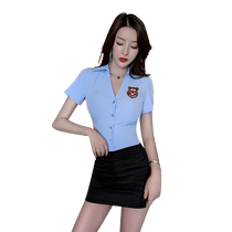 Foot Bath Technician Workwear Womens Temperament Front Desk Professional Loading Bath Spa Sauna Massage in Foot Massage