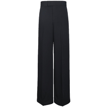 Danbaoluo Latin dance clothing mens dance pants jitterbug dance pants mens wide-leg pants ballroom dance practice pants