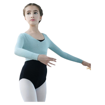 Kashiwawu vêtements de danse pull de danse pour enfants costume de Ballet col en v pull chaud tricoté costume dentraînement 119246006