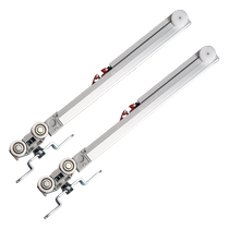 Hafele sliding door hafele buffer wooden door pulley hanging wheel two-way damping imported from Germany