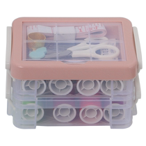 Household sewing box set portable multi-functional high-end practical sewing kit sewing needlework hand sewing small dormitory