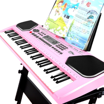 Qiaowa baby childrens electronic keyboard 3-12 years old multi-functional beginner girl toy baby piano home instrument
