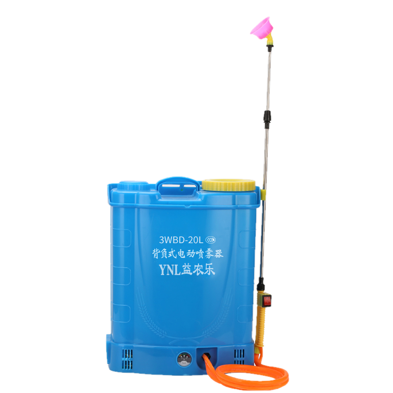 益農樂電動噴霧器農用背負式高壓殺蟲噴霧機18L鋰電池