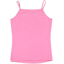 Girls vest summer thin pure cotton childrens suspenders womens bottoming sleeveless tops baby outer wear suspenders