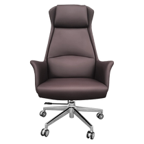Computer office chair engineering boss chair office high-back swivel chair home office president manager leather chair
