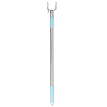 Clothes pole household clothes rack clothes fork pole clothes drying telescopic clothes pole head clothes drying pole hanging clothes drying fork stick ya fork