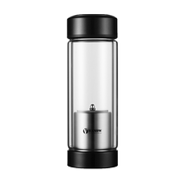 British Vanow tea and water separate cup tea cup double-layer glass cup for men and women portable insulated transparent water cup