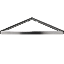 Bathroom rack bathroom punch-free stainless steel glass toilet bathroom shower room tripod tripod