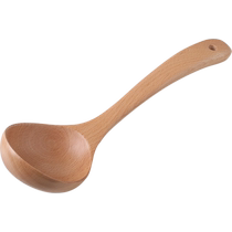 Sichuan Island House Day Style Wooden Soup Spoon Home Big stock Soup Wooden wood Spoon Long Handle Porridge Spoon of Porridge Spoon Soup Spoon