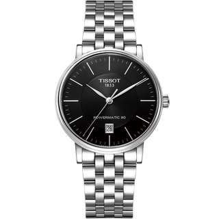 Швейцарские деловые мужские часы tissot 80 с механическим механизмом