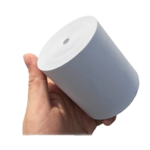 Xinhengtu Supermarket Thermal Cashier Paper 57x50 Tubeless Large Roll Thermal Paper 58mm Small Ticket Printing Paper 57*50 Meituan Takeaway Payment Thermal Printing Paper Thin Section 40 Meters Roll