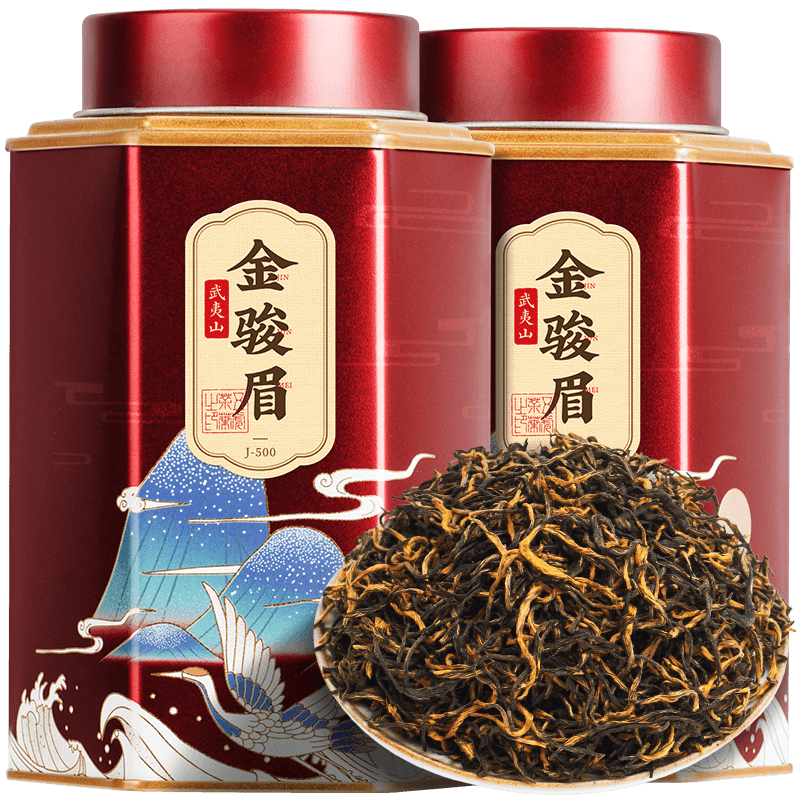 Jvfsukjh　中国茶　茶葉　雲南滇红78g 特級　金駿眉250g 五虎金骏眉红茶特级红茶叶正宗浓香型蜜香金俊眉茶叶罐装-淘宝Taobao