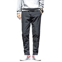 2023 Winter Mens White Duck Down Pants Mens Outerwear Cotton Pants Casual Outdoor Removable Thickened Warm Pants