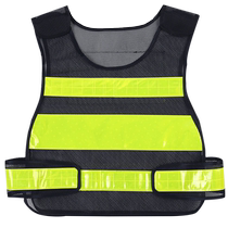 Reflective vest vest construction fluorescent safety clothing jacket cycling traffic sanitation clothing worker driver reflective clothing