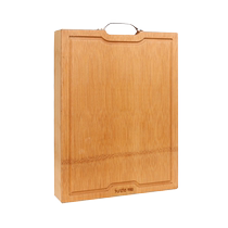 Double gun square whole bamboo chopping board cutting board chopping board chopping board chopping board thickened chopping board with sink