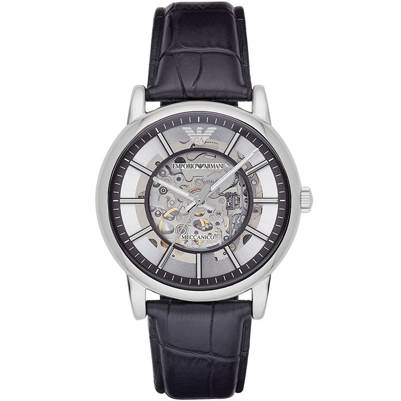 Armani hollow trendy mechanical watch sports men's watch