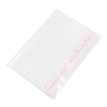 OPP bag self-adhesive bag large clothing card packaging bag transparent plastic self-adhesive bag small customization